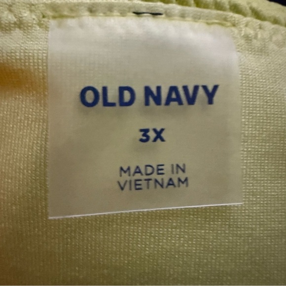 Old Navy High-Waisted French-Cut Puckered Bikini Swim Bottoms Citrine Size 3X - Picture 9 of 11